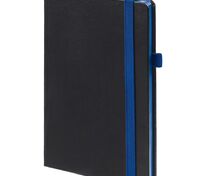 Ежедневник Ton, недатированный, черный с синим арт.16770.43