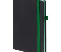 Ежедневник Ton, недатированный, черный с зеленым арт.16770.93