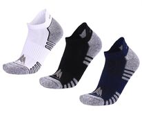 Набор из 3 пар спортивных мужских носков Monterno Sport, белый, черные и синий арт.20609.44