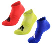 Набор из 3 пар спортивных носков Monterno Sport, красный, зеленый и синий арт.20611.90