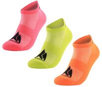 Набор из 3 пар спортивных носков Monterno Sport, розовый, зеленый и оранжевый арт.20611.15
