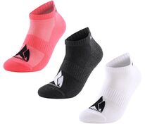 Набор из 3 пар спортивных носков Monterno Sport, розовый, серый и белый арт.20611.11