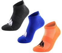 Набор из 3 пар спортивных носков Monterno Sport, серый, синий и оранжевый арт.20611.20