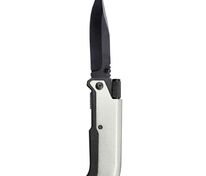 Нож складной с фонариком и огнивом Ster, серый арт.2803.10