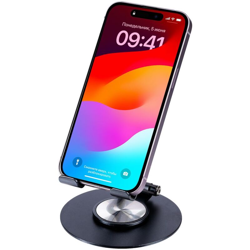 Подставка для смартфона Smartic, металлик арт.16370.11