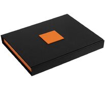 Коробка под набор Plus, черная с оранжевым арт.16602.20