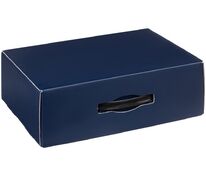 Коробка Matter Light, синяя, с черной ручкой арт.19171.43