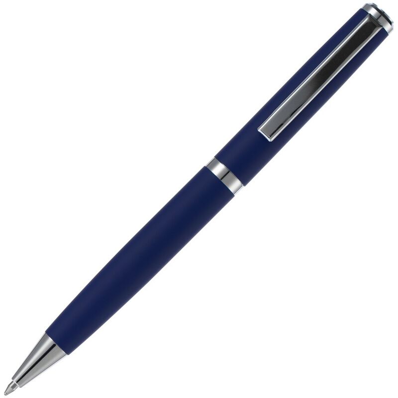Ручка шариковая Inkish Chrome в футляре, синяя арт.16173.40