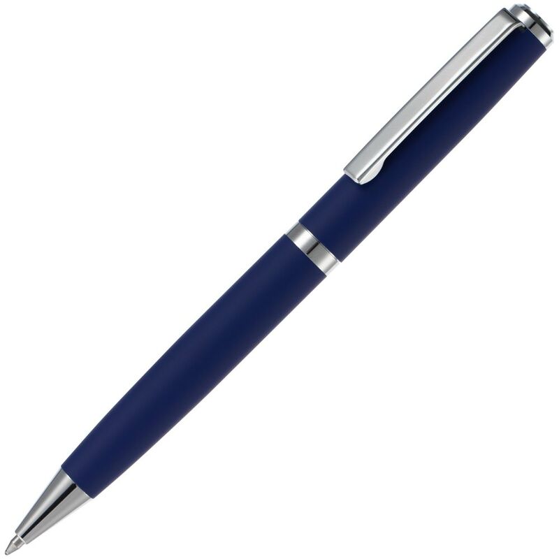 Ручка шариковая Inkish Chrome в футляре, синяя арт.16173.40
