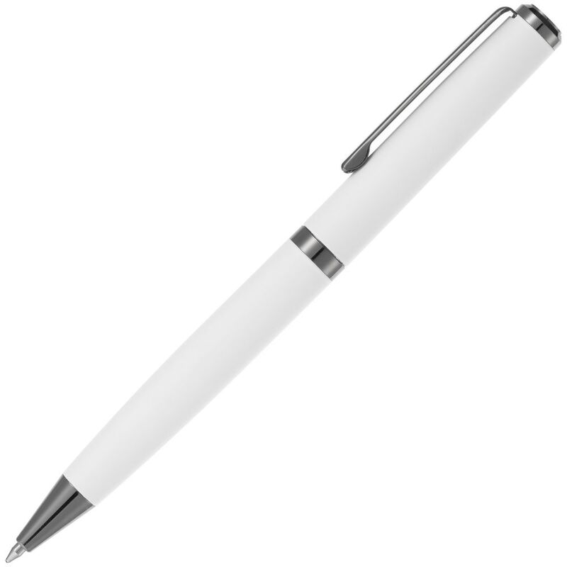Ручка шариковая Inkish Gunmetal в футляре, белая арт.16174.60