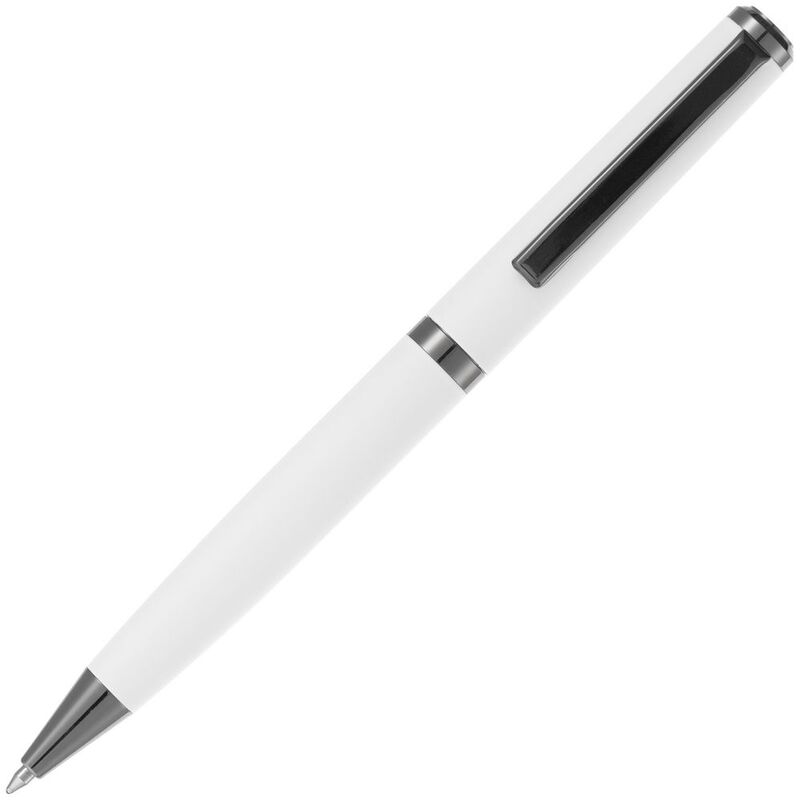 Ручка шариковая Inkish Gunmetal в футляре, белая арт.16174.60