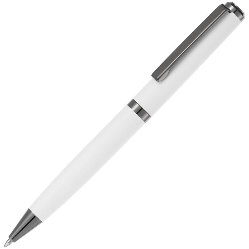 Ручка шариковая Inkish Gunmetal в футляре, белая арт.16174.60