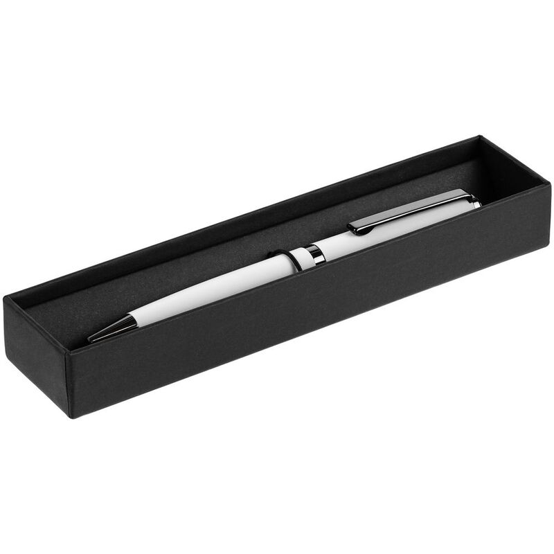 Ручка шариковая Inkish Gunmetal в футляре, белая арт.16174.60