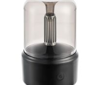 Увлажнитель-ароматизатор с подсветкой mistFlicker, черный арт.16392.30