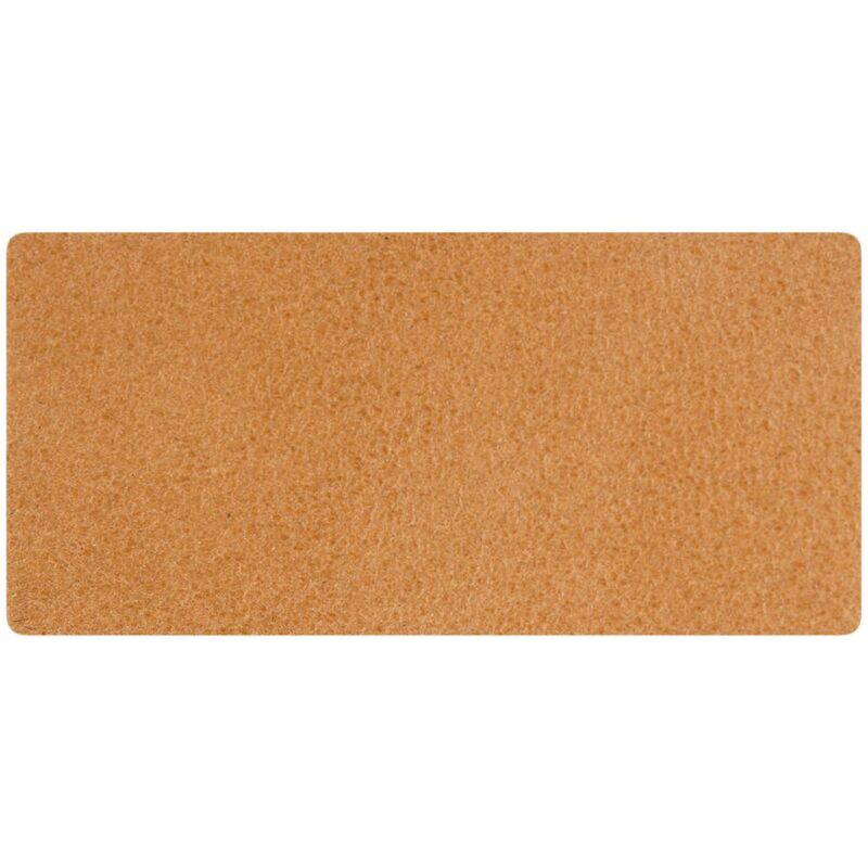 Лейбл кожаный Pasek, XS, бежевый арт.16572.12