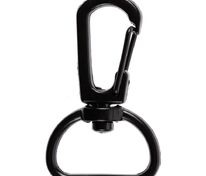 Застежка-карабин Snap Hook, M, черная арт.16507.30