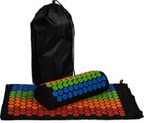 Массажный акупунктурный коврик с валиком Iglu, разноцветный арт.16730.00