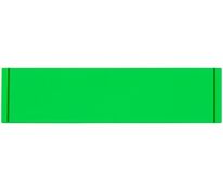 Лейбл из ПВХ Dzeta, S, зеленый неон арт.16557.94
