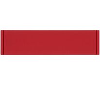 Лейбл из ПВХ Dzeta, S, красный арт.16557.50