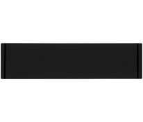 Лейбл из ПВХ Dzeta, S, черный арт.16557.30