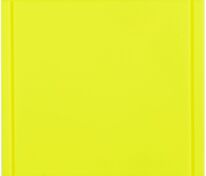 Лейбл из ПВХ Dzeta, L, желтый неон арт.16558.89
