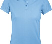 Рубашка поло женская Prime Women 200 голубая арт.00573200