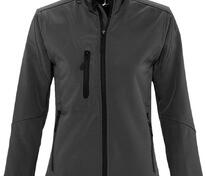 Куртка женская на молнии Roxy 340 темно-серая арт.4368.10