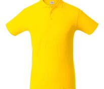 Рубашка поло мужская Surf, желтая арт.1546.80