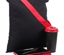 Набор Velours Bag, черный с красным арт.15205.35