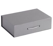 Коробка Case, подарочная, серебристая арт.1142.10