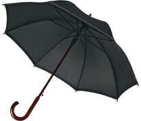 Зонт-трость светоотражающий Unit Reflect, черный арт.5682.30