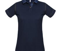 Рубашка поло женская DNM Forward темно-синяя арт.PWD31932
