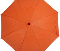 Зонт-трость Magic с проявляющимся цветочным рисунком, оранжевый арт.17012.20