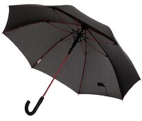 Зонт-трость с цветными спицами Color Power, красный арт.79145.50