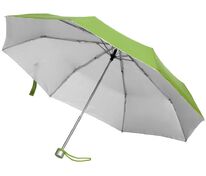 Зонт складной Silverlake, зеленое яблоко с серебристым арт.79135.94