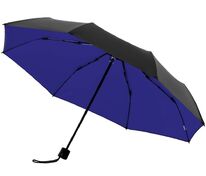 Зонт складной с защитой от УФ-лучей Sunbrella, ярко-синий с черным арт.10993.44