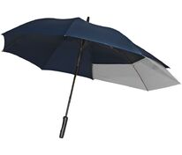 Зонт-трость Fiber Move AC, темно-синий с серым арт.11854.41