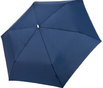 Зонт складной Fiber Alu Flach, темно-синий арт.11851.40