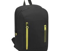 Складной рюкзак Compact Neon, черный с зеленым арт.16852.32