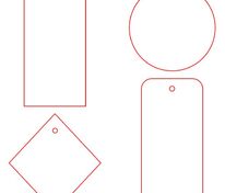 Заготовка из бумаги Paper, S арт.18264.01