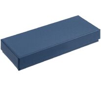 Коробка Notes с ложементом для ручки и флешки, синяя арт.16531.40