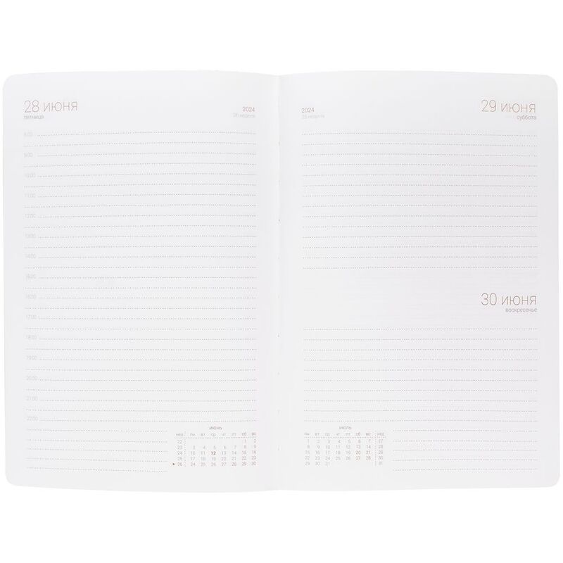 Ежедневник Basis, датированный, красный арт.2842.50