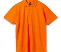 Рубашка поло мужская Spring 210, оранжевая арт.1898.20