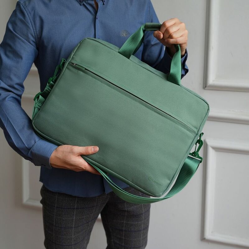 Сумка для ноутбука L215, зеленая арт.17454.90