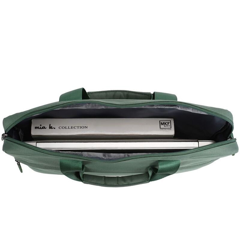 Сумка для ноутбука L215, зеленая арт.17454.90