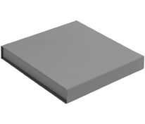 Коробка Modum с флокированным ложементом под ежедневник 13х21 см и аккумулятор, серая арт.17241.10