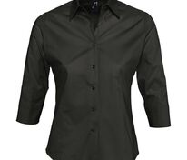 Рубашка женская с рукавом 3/4 Effect 140, черная арт.2510.30