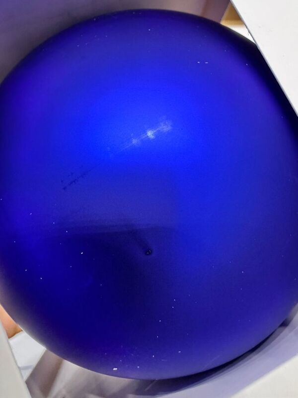 Оформительский шар Finery, 10 см, матовый синий арт.17681.40