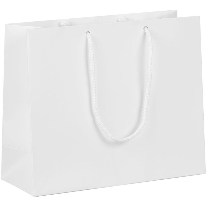 Пакет бумажный с ламинацией Lami Tote S, белый арт.18437.60
