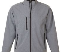 Куртка мужская на молнии Relax 340, серый меланж арт.4367.11